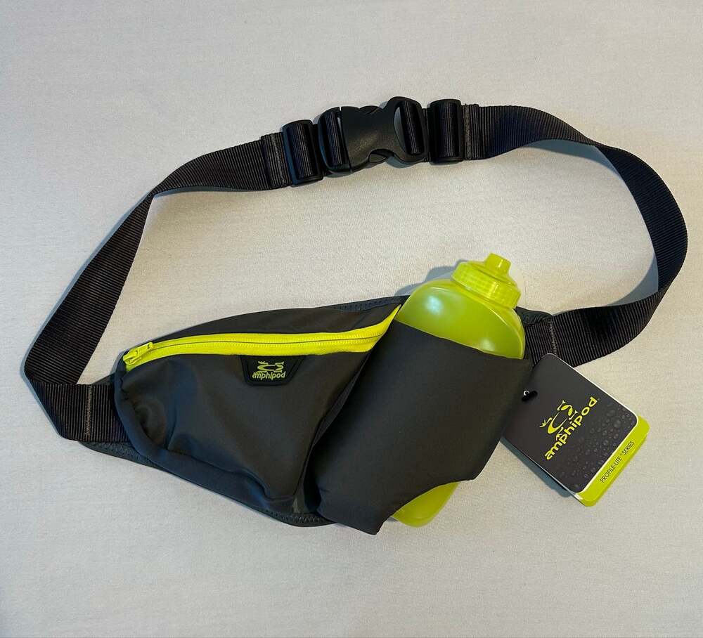 Amphipod Profile-Lite High Five-K Pack Running Belt Bottle Grey NWT